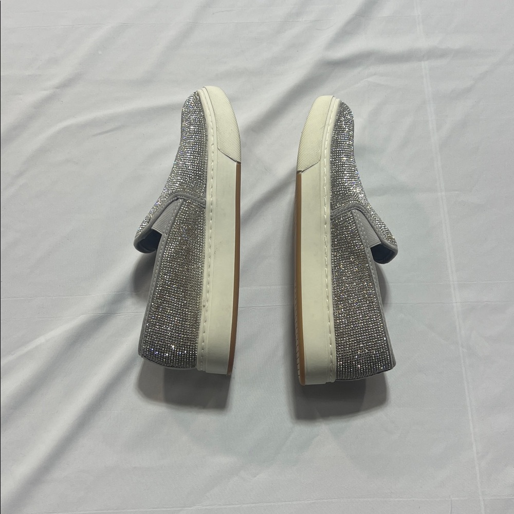 NWOB Steve Madden Coulter-R size 8.5 sparkle slip on shoes - Picture 5 of 7